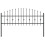 Berkfield Spike Fence Asten Black 2