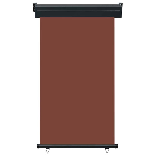 Berkfield Balcony Side Awning 105x250 cm Brown 1