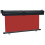 Berkfield Balcony Side Awning 175x250 cm Red 3