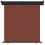 Berkfield Balcony Side Awning 165x250 cm Brown 2