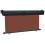 Berkfield Balcony Side Awning 165x250 cm Brown 3