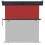 Berkfield Balcony Side Awning 175x250 cm Red 5