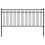 Berkfield Spike Fence BAARLO Black 2