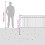 Berkfield Spike Fence BAARLO Black 8