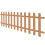 Berkfield Picket Fence WPC 200x60 cm 2