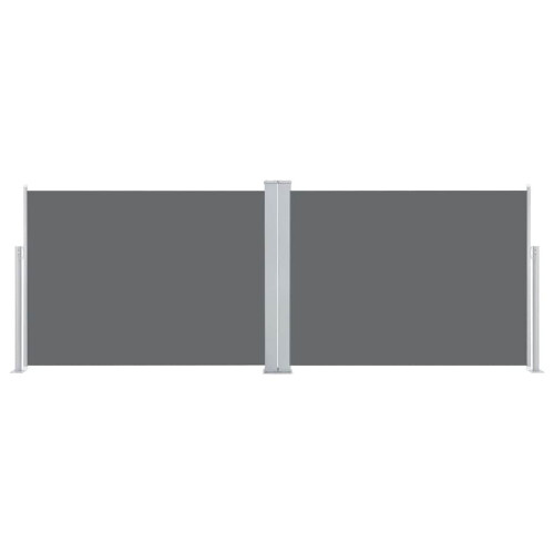 Berkfield Retractable Side Awning Anthracite 120x1000 cm 2