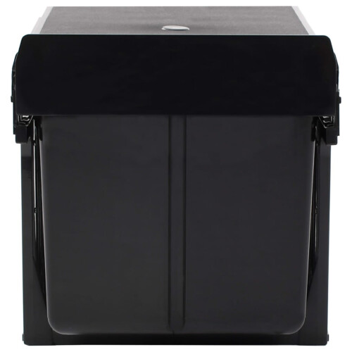 Berkfield Kitchen Cupboard Pull-out Dustbin Soft-Close 48 L 2