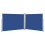 Berkfield Retractable Side Awning Blue 120x1000 cm 2