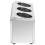 Berkfield Cutlery Holder 3 Grids Rectangular Stainless Steel 4