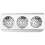 Berkfield Cutlery Holder 3 Grids Rectangular Stainless Steel 5