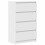 Berkfield Sideboard White 60x35x98.5 cm Engineered Wood 2
