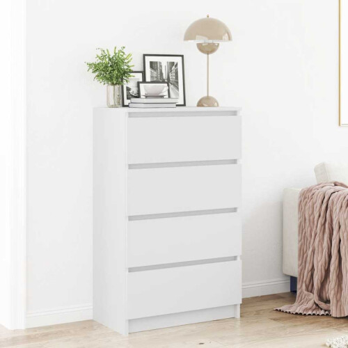 Berkfield Sideboard White 60x35x98.5 cm Engineered Wood 2