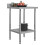 Berkfield Kitchen Work Table with Backsplash 60x60x93 cm Stainless Steel 2