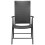 Berkfield Stackable Garden Chairs 2 pcs Poly Rattan Black 3