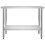 Berkfield Kitchen Work Table 120x60x85 cm Stainless Steel 3
