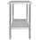 Berkfield Kitchen Work Table 120x60x85 cm Stainless Steel 4