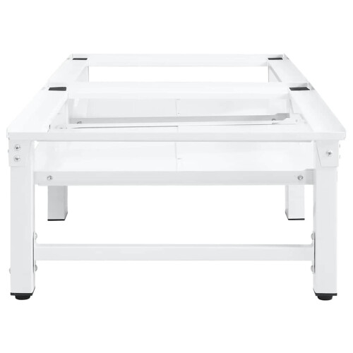 Berkfield Washing and Drying Machine Pedestal with Pull-out Shelves White 2