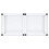Berkfield Washing and Drying Machine Pedestal with Pull-out Shelves White 4