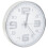 Berkfield Wall Clock 30 cm Silver 3