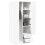Berkfield Wardrobe White 80x52x180 cm Engineered Wood 3