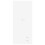 Berkfield Wardrobe White 80x52x180 cm Engineered Wood 4