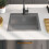 Berkfield Handmade Kitchen Sink Stainless Steel 3