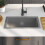 Berkfield Handmade Kitchen Sink Stainless Steel 3