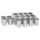 Berkfield Cutlery Holder 8 Grids Rectangular Stainless Steel 6