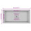 Berkfield Handmade Kitchen Sink Stainless Steel 11