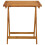 Berkfield Folding Garden Table 70x70x75 cm Solid Acacia Wood 4