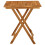 Berkfield Folding Garden Table 70x70x75 cm Solid Acacia Wood 5