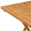 Berkfield Folding Garden Table 70x70x75 cm Solid Acacia Wood 8
