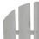 Berkfield Garden Chair Wood Grey 5