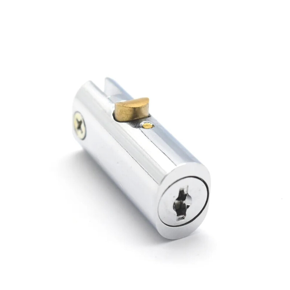 Push Sliding Cabinet Lock Cylinder For Tool Box And File Cabinet, Durable Chrome Finish, Key Different Ja41 9045646601847