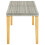 Berkfield Garden Bench 80 cm Poly Rattan Grey 3