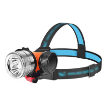 TWW Diving Headlamp Rechargeable Waterproof IPX8 Light, LongRange Underwater Flashlight for Night Diving