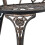 Berkfield Bistro Bench 100cm Bronze Cast Aluminium 5