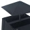 Berkfield Fire Pit Black 35x35x99 cm Steel 4