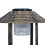 Berkfield Decorative Birdbath with Solar Powered LED Lights Plastic 5