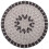 Berkfield Mosaic Bistro Table Grey 61cm Ceramic 4