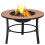 Berkfield Mosaic Fire Pit Terracotta 68cm Ceramic 4