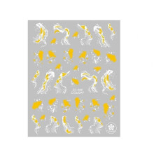 Nail Stickers Metallic Platinum Self Adhesive Nail Art Decoration Glossy Accent DIY Set Color Platinum 6