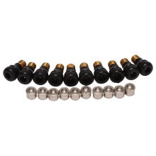 10 stuks tubeless banden voor elektrische scooters, vacuümventielen en gasventielen voor M365 elektrische scooters.
