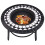 Berkfield Mosaic Fire Pit Black and White 68cm Ceramic 6