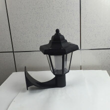 Delaman vegglampe, vanntett solcelledrevet LED-vegglampe, vintage med høy lysstyrke, egnet for utendørs balkong, hage, port, villa