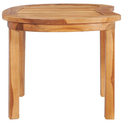 Berkfield Coffee Table 90x50x45 cm Solid Teak Wood 2