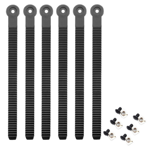Snowboard Ankle Ladder Strap Binding Replacement Sturdy Universal Simple Installation Ankle Strap Snowboard Binding Parts-6pcs