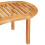 Berkfield Coffee Table 90x50x45 cm Solid Teak Wood 5