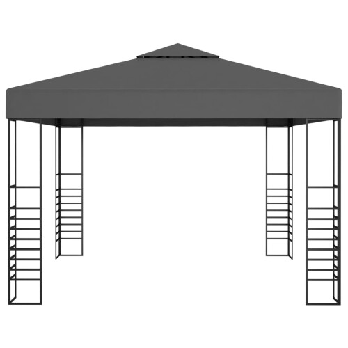Berkfield Garden Marquee 3x3 m Anthracite 1