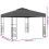 Berkfield Garden Marquee 3x3 m Anthracite 5